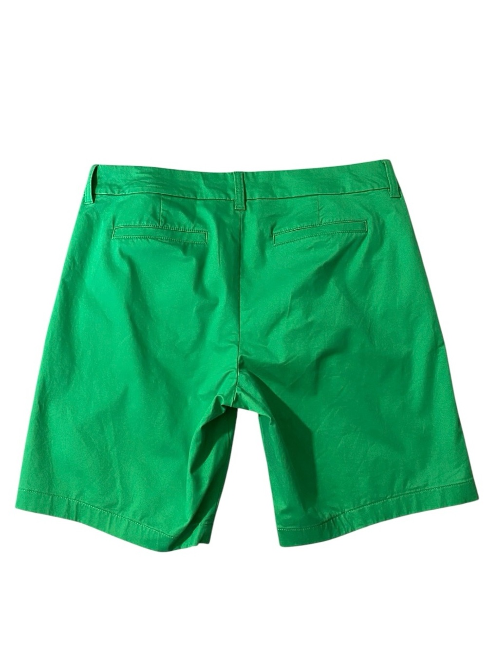 J Crew Kelly Green Bermuda Shorts 12 Cotton Chino Preppy Resort Classic Stretch - Picture 5 of 8